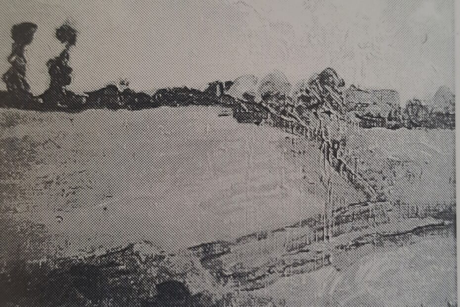 Landschaft bei Kettenis, um 1902