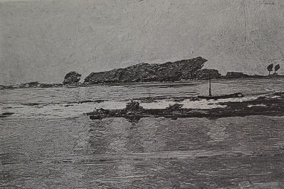 Landschaft bei Ehingen, um 1905