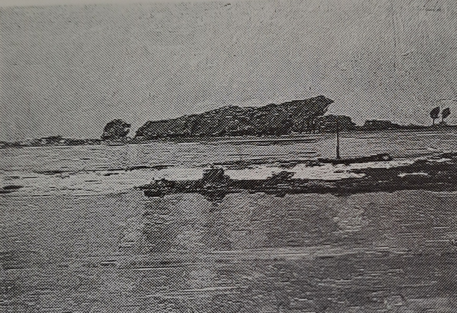 Landschaft bei Ehingen, um 1905