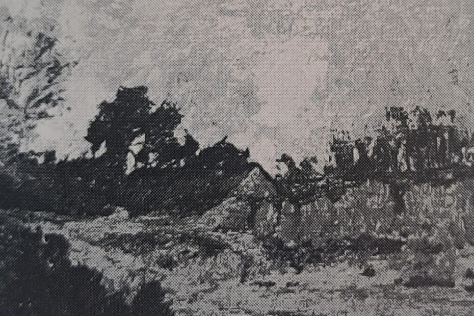 Sandgrube, um 1906