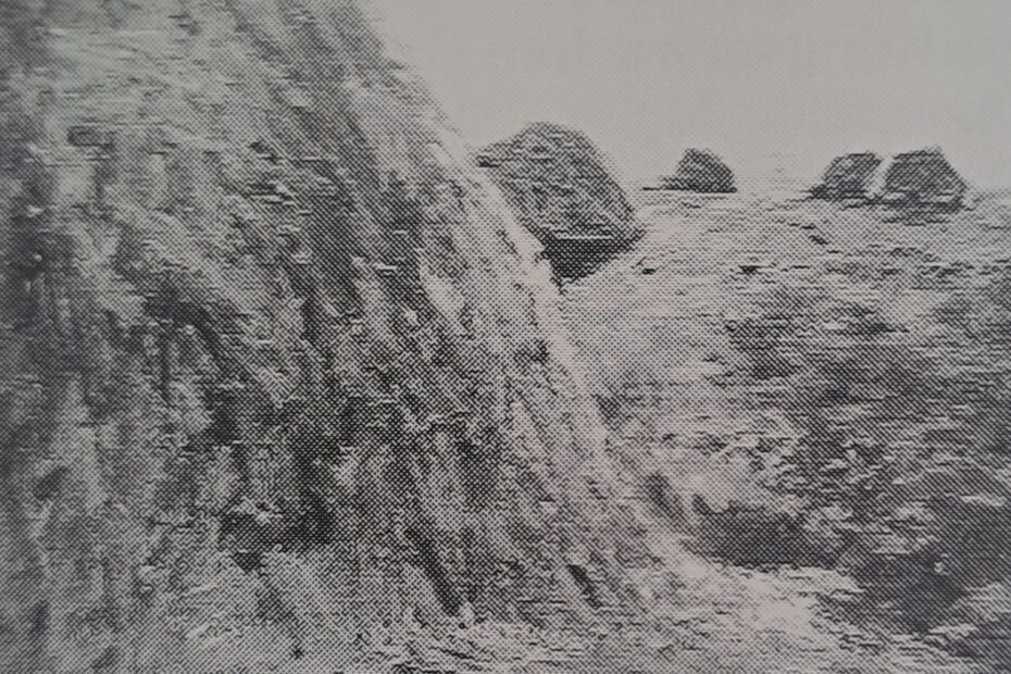 Heuhaufen in Ehingen, 1905-1906