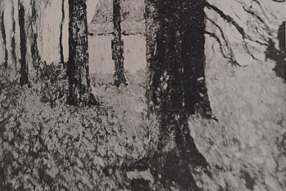 Niederrheinische Herbstlandschaft, um 1906