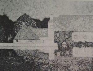 Herrenhaus am Wasser, um 1908