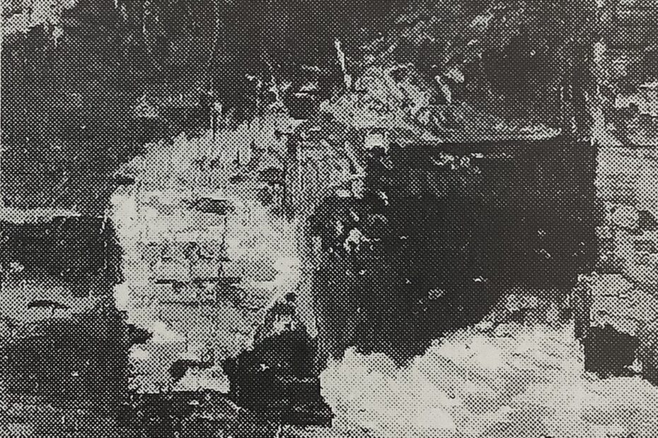 Bach mit Mauerresten, 1904-1905