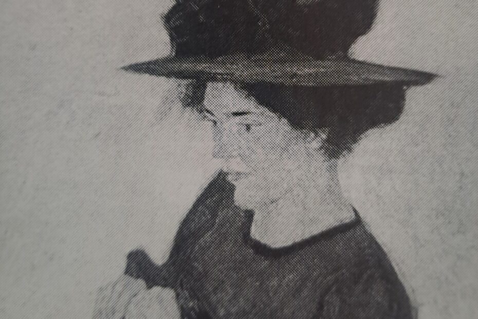 Portrait Berhardine Bornemann, um 1909
