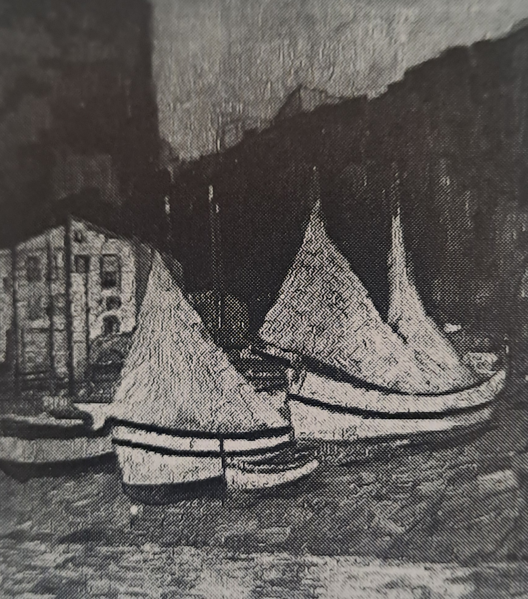 Hafen von Meta bei Sorrent, 1910