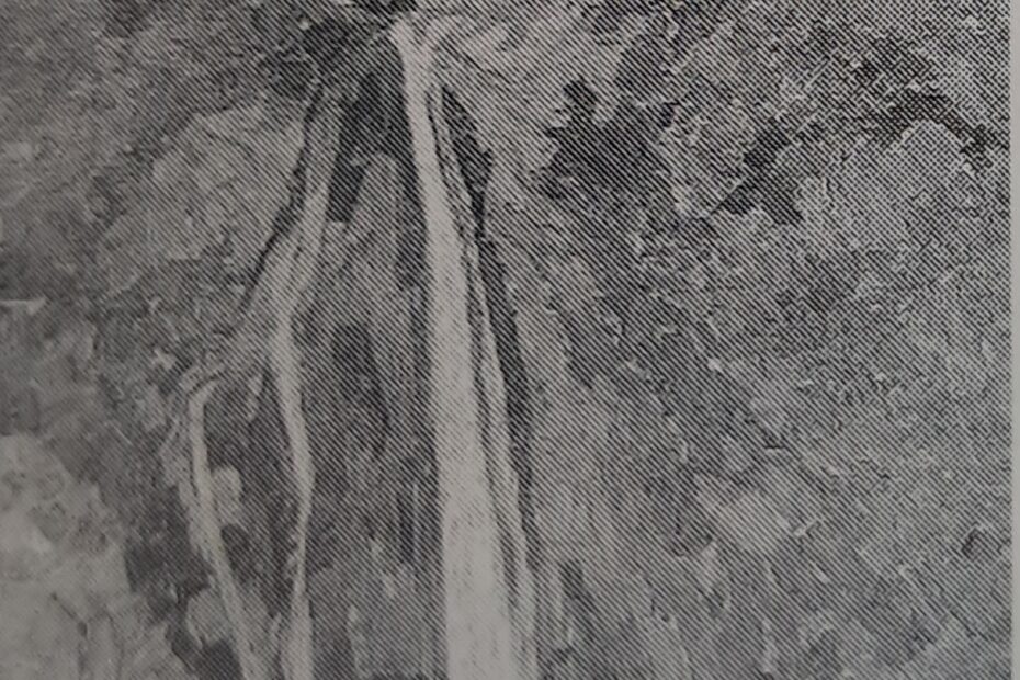Wasserfall bei Positano, 1910
