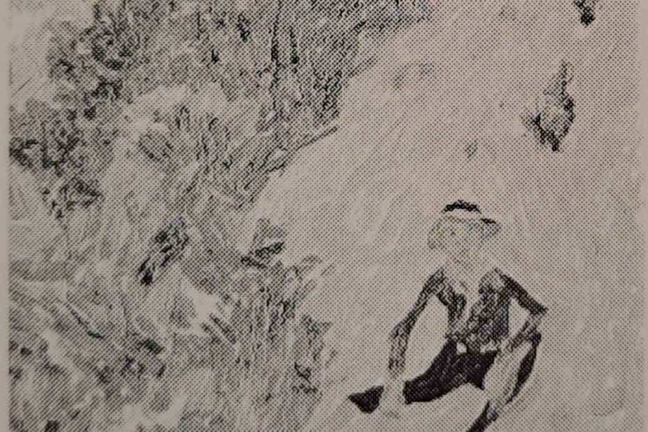 Junge im Sandbruch, um 1911