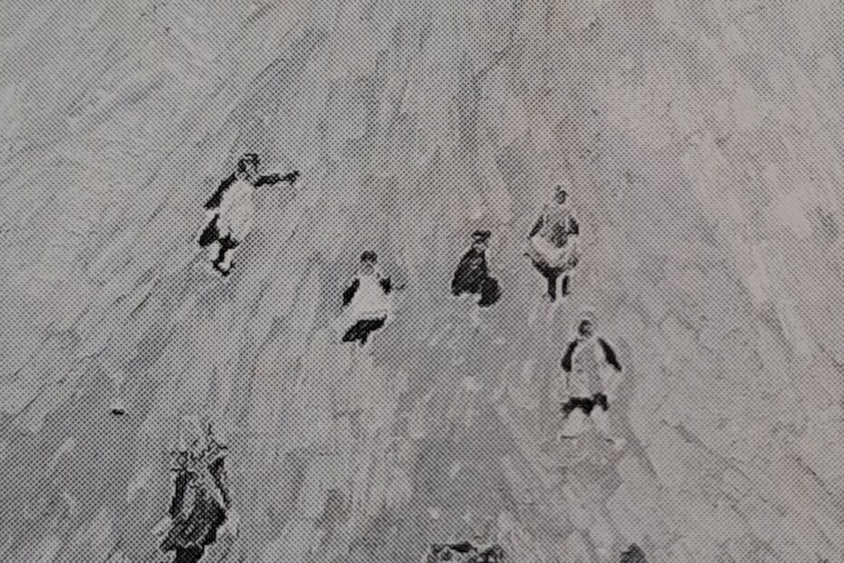 Kinder im Sandbruch, um 1911
