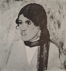 Zigeunerin, um 1912