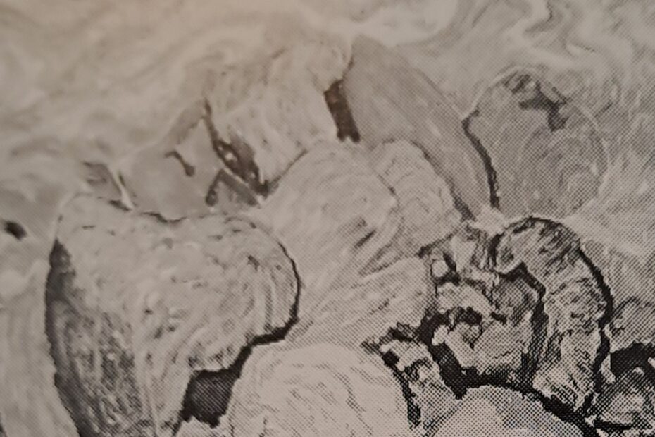 Steine im Gletscherbach, 1913