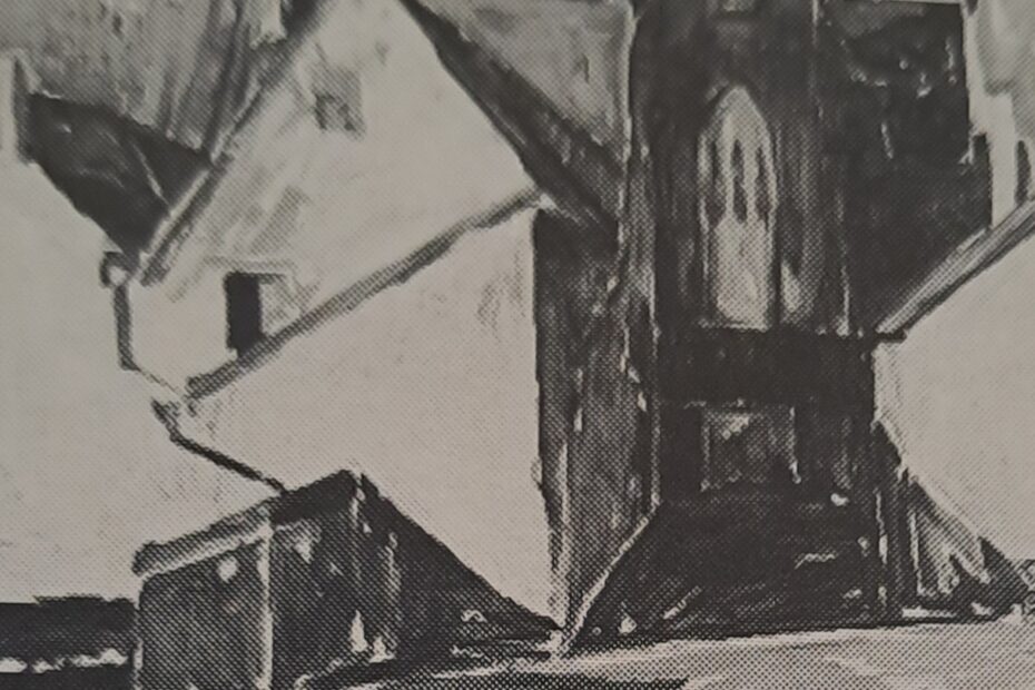 Die rote Kirche, 1913