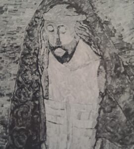 Alte Holzfigur II, 1913 - 1915