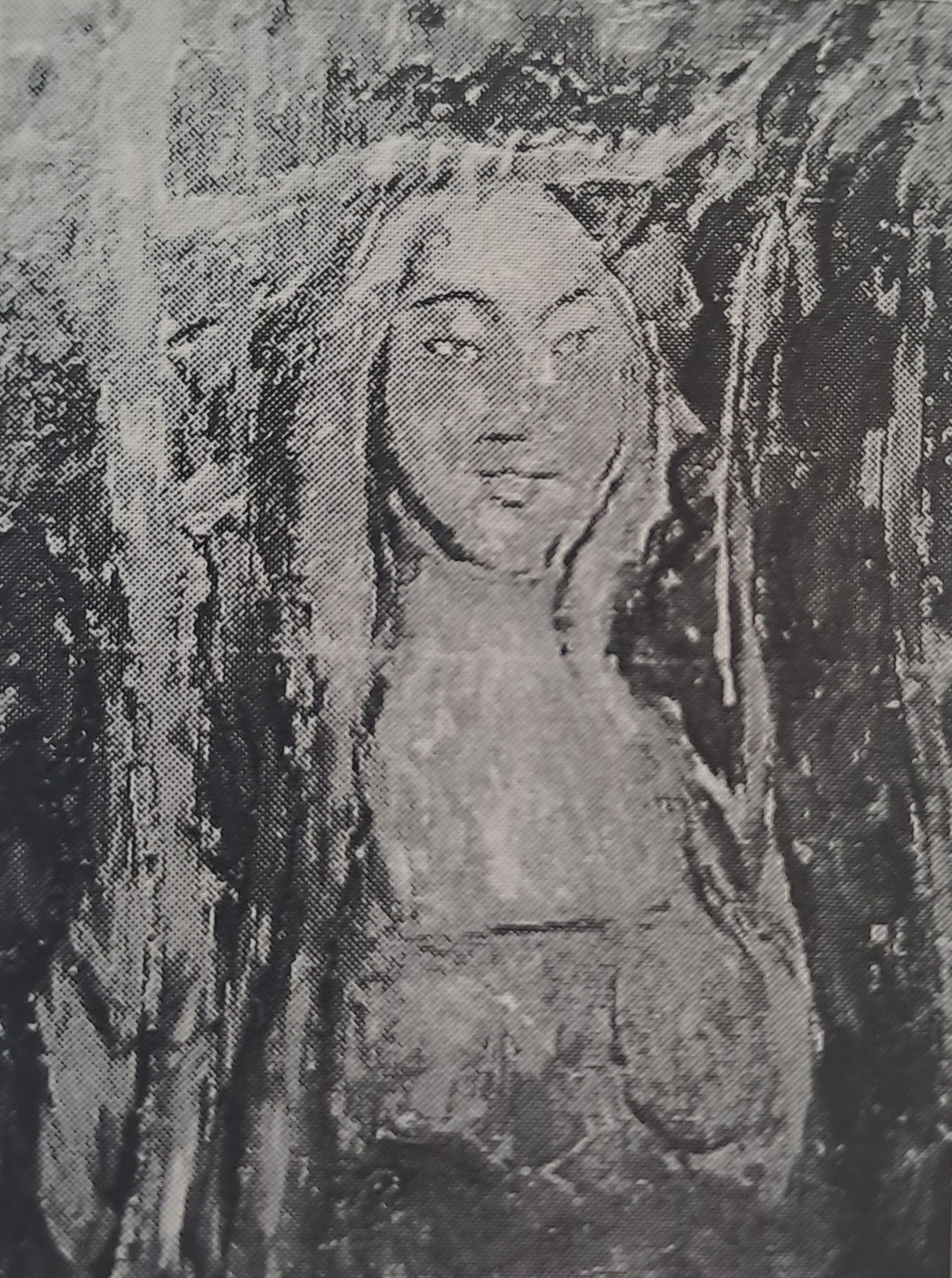 Junge Frau im Grünen, um 1914