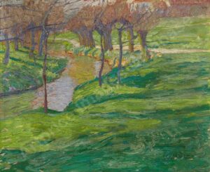 Bach im Vorfrühling, 1908