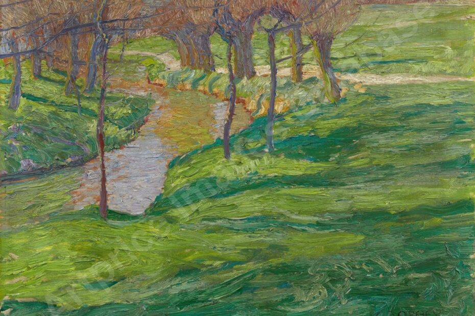 Bach im Vorfrühling, 1908
