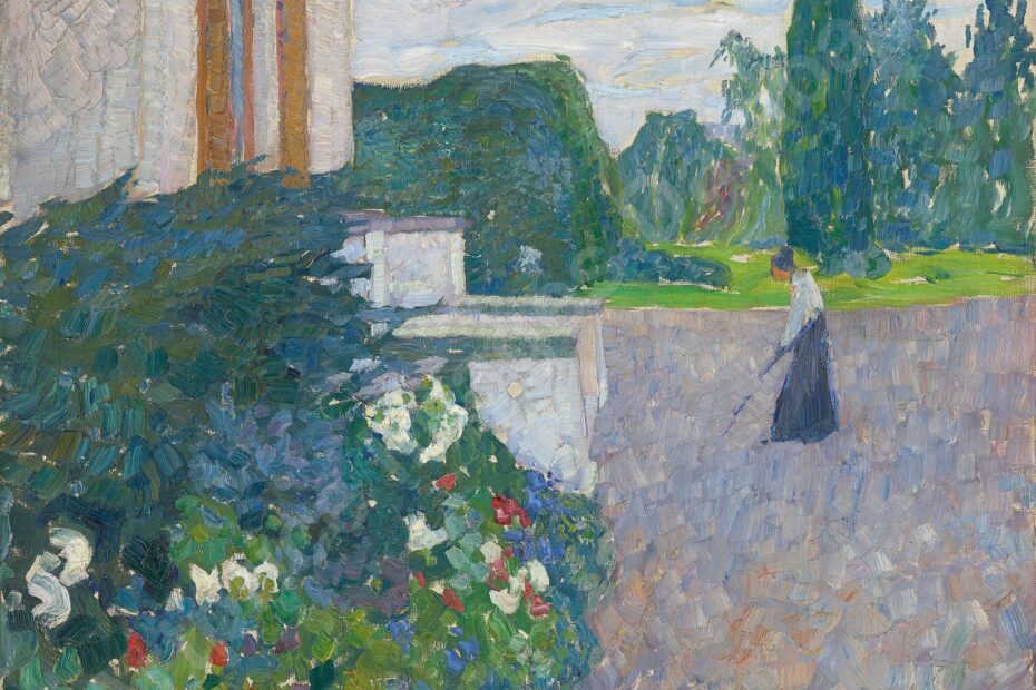 Garten in Arnsberg, 1909