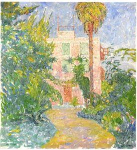 Garten in Sorrent, 1910