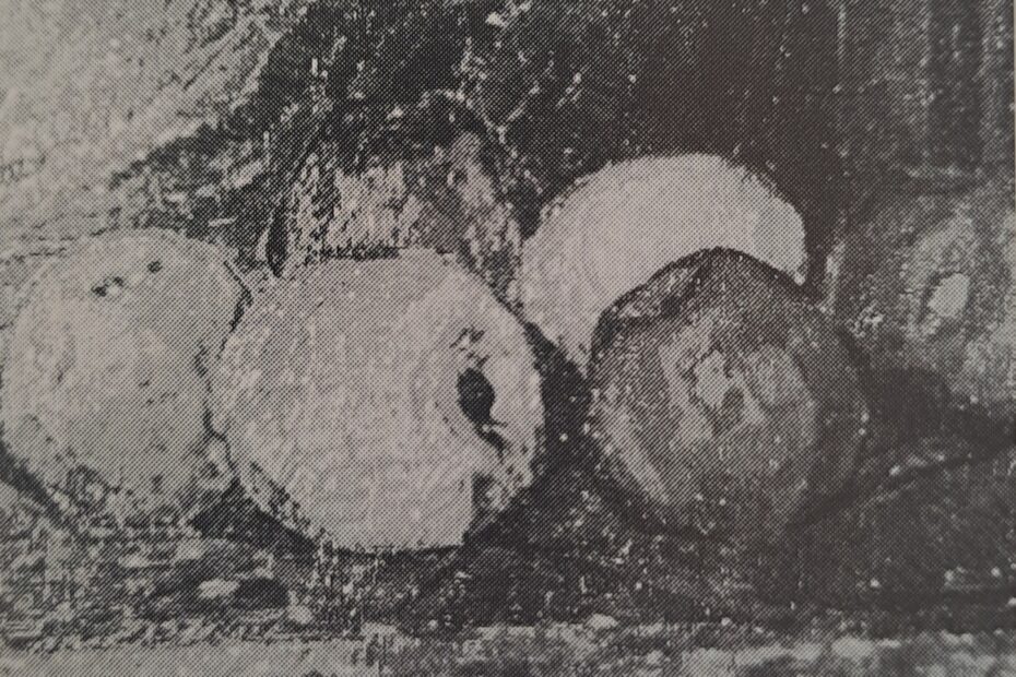 Stilleben mit Äpfeln, um 1915