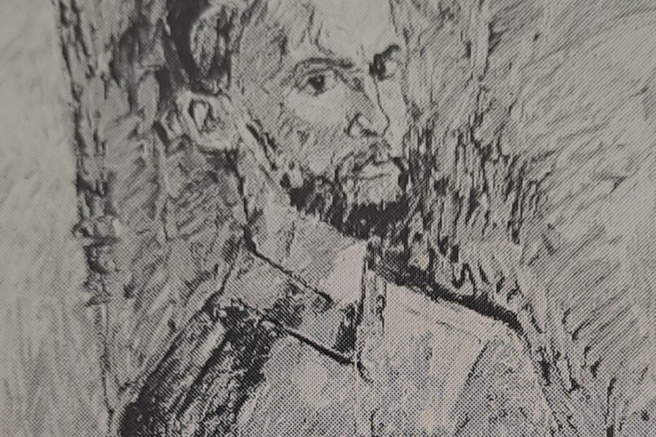 Selbstportrait in Uniform, 1915 - 1917