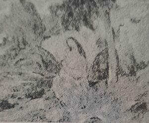 Madonna auf Goldgrund, um 1915