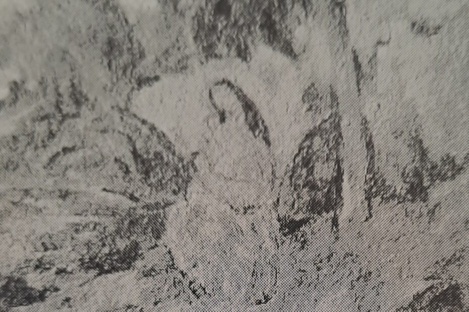 Madonna auf Goldgrund, um 1915