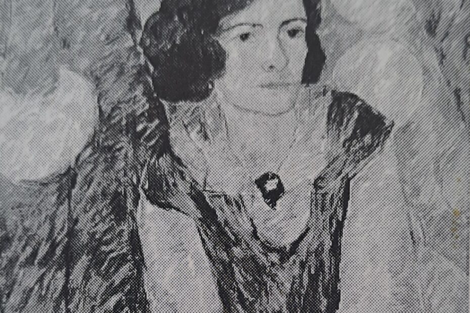 Portrait Frau Mahlberg, 1916