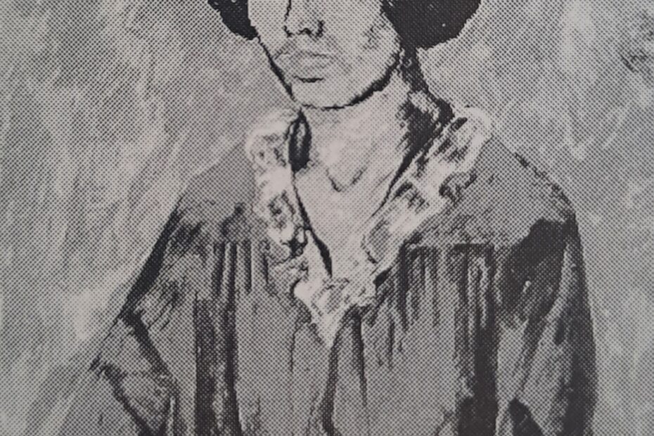 Mädchenbild in Rot, um 1916