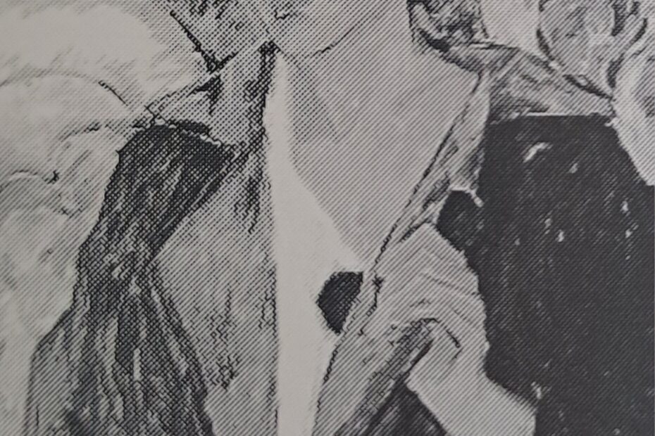 Portrait Frl. von der Ohe, um 1918