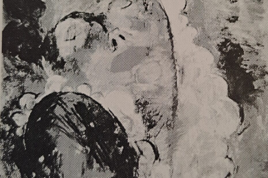 Schlafende Frau, um 1919