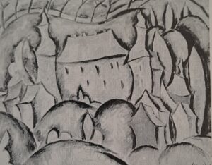 Schloss Antfeld, Sauerland, um 1920