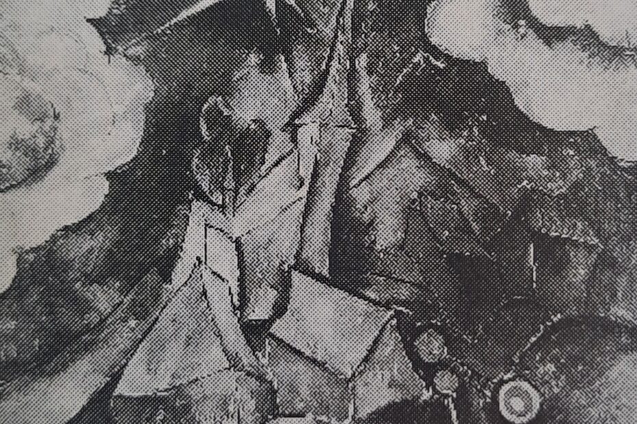 Kirche mit Sonne, 1920 - 1923