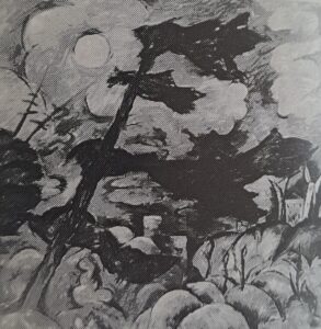 Winternacht, um 1921 - 1922