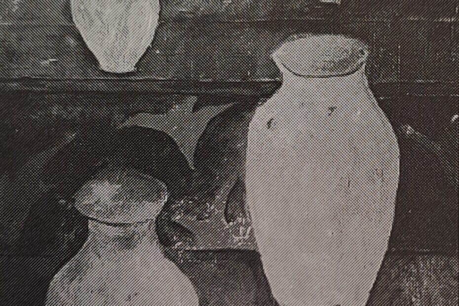 Drei Vasen II , um 1923