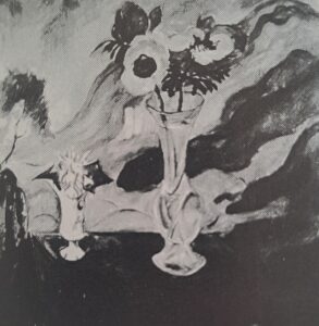 Stilleben mit Anemonen und Schneeglöckchen, um 1924
