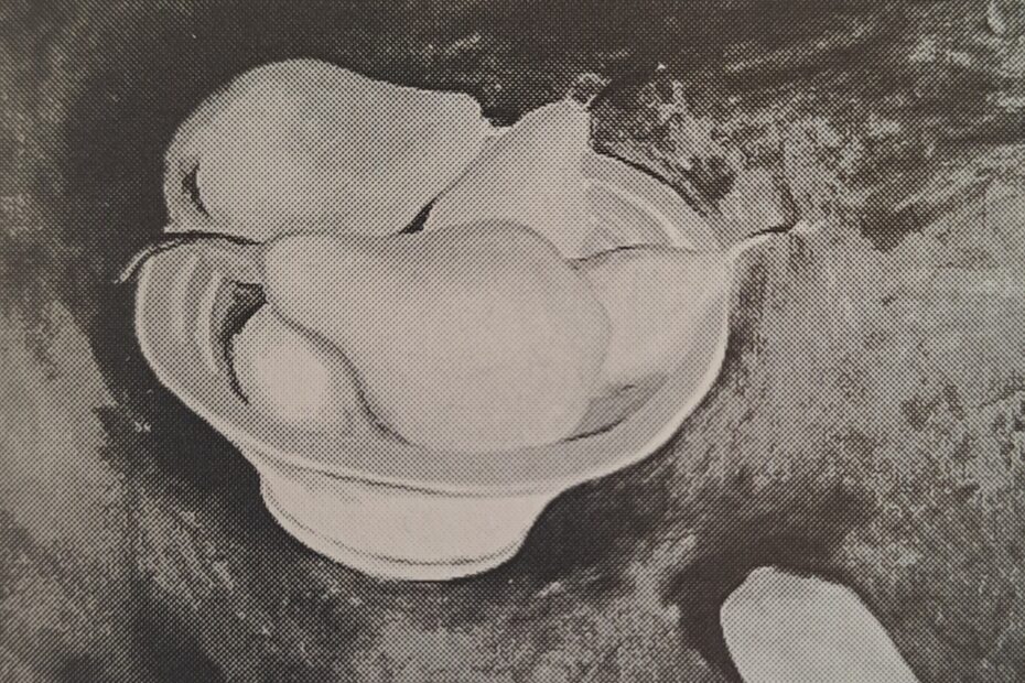 Birnen-Stilleben, um 1924