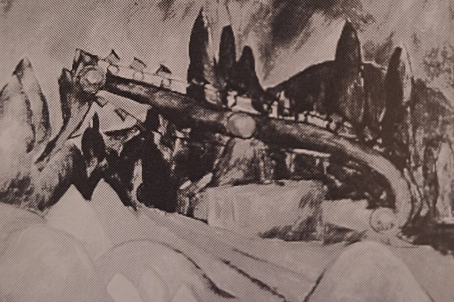 Bagger im Mondlicht, um 1924