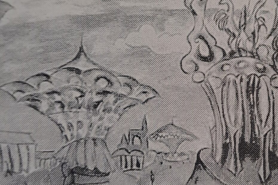 Kirmesbuden, um 1926