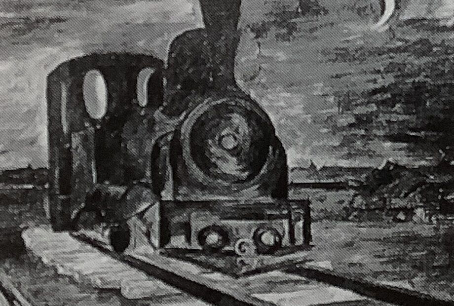 Einsame Lokomotive, um 1928