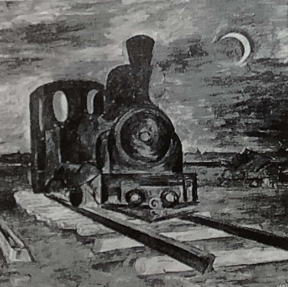 Einsame Lokomotive, um 1928