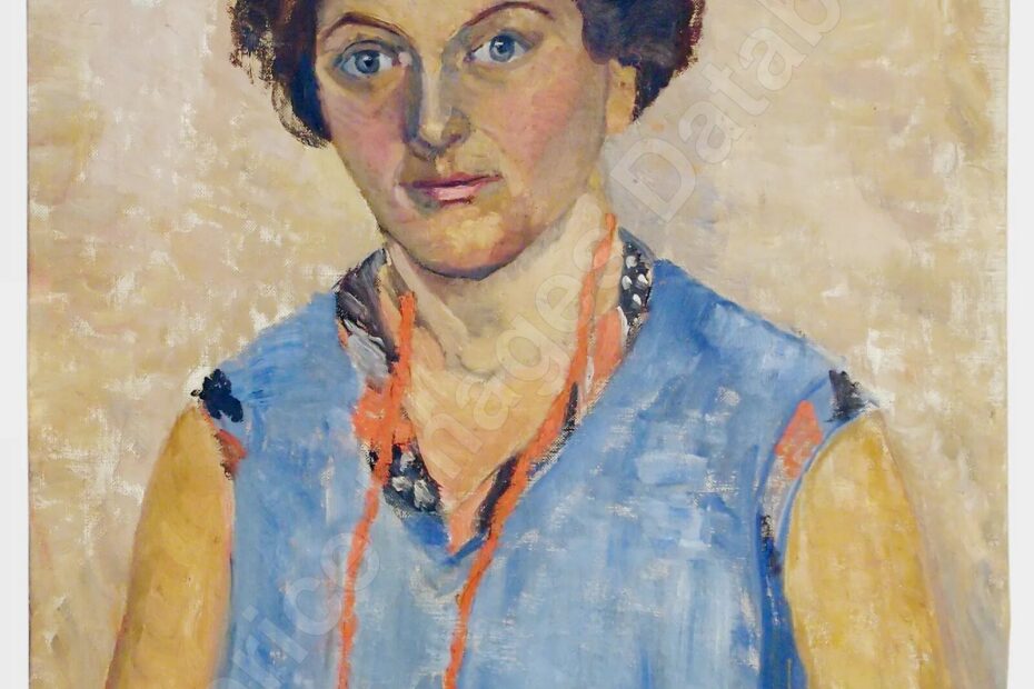 Portrait Bernhardine Bornemann, um 1916